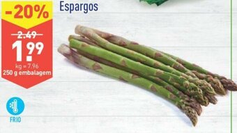 ALDI Espargos 250g promoção