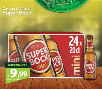 Roque Supermercados Cerveja C/Álcool Super Bock promoção