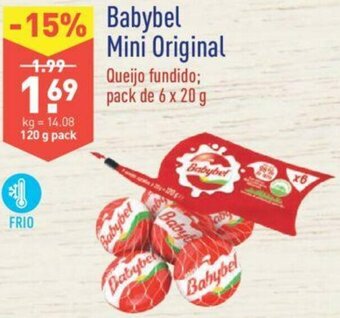 ALDI Babybel Mini Original 6 x 20g promoção