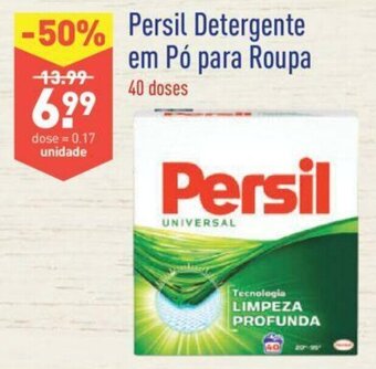 ALDI Persil Detergente em Pó para Roupa promoção