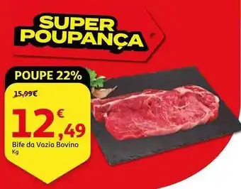 Auchan Bife da vazia bovino promoção