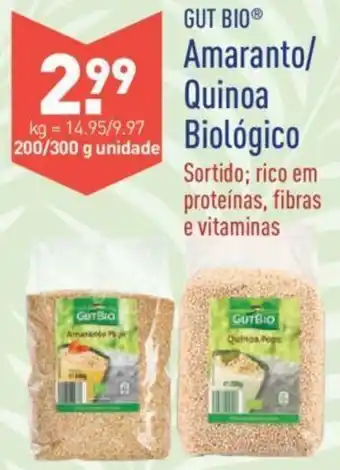 ALDI Amaranto/Quinoa Biológico 200/300g promoção