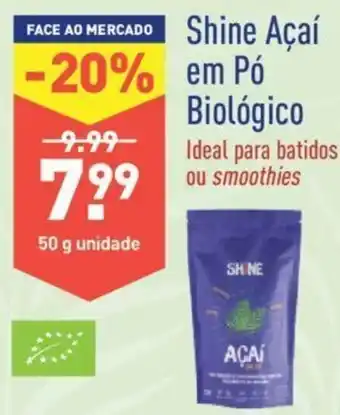 ALDI Shine Açaí Biológico 50g promoção