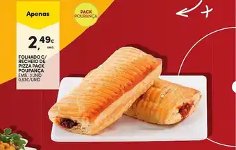 Continente FOLHADO C/ RECHEIO DE PIZZA PACK POUPANÇA EMB.: 3 UNID promoção
