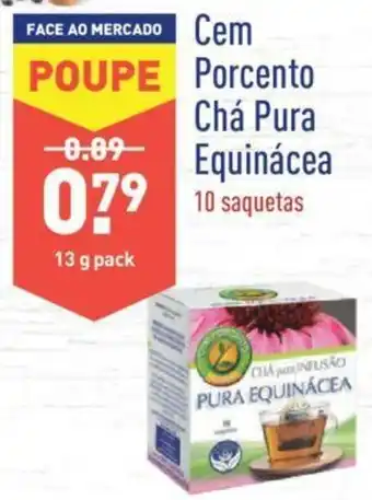 ALDI Cem Porcento Chá Pura Equinácea 13g promoção