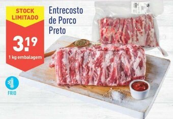 ALDI Entrecosto de Porco Preto 1Kg promoção
