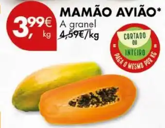 MAMÃO AVIÃO* a granel kg