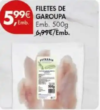 Pingo Doce FILETES DE GAROUPA emb. 500g promoção