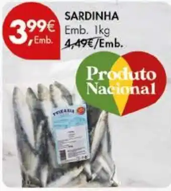 Pingo Doce SARDINHA Emb. 1kg promoção