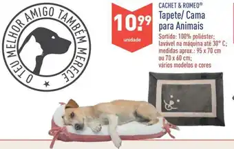 ALDI Cachet & Romeo Tapete/ Cama para Animais promoção