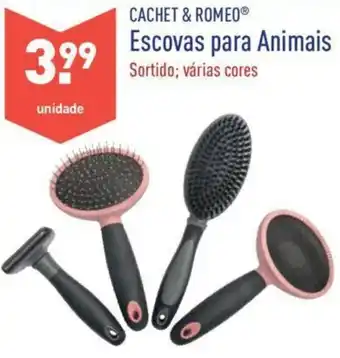 ALDI Cachet & Romeo Escovas para Animais promoção