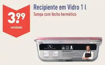 ALDI Recipiente em Vidro 1L promoção