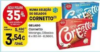 Intermarché Cornetto - gelado promoção