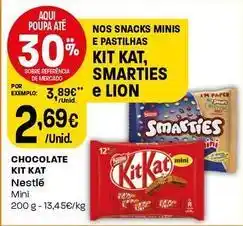 Intermarché Nestle - chocolate kit kat promoção