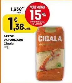 Intermarché Cigala - arroz vaporizado promoção