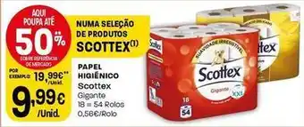 Intermarché Scottex - papel higiênico promoção