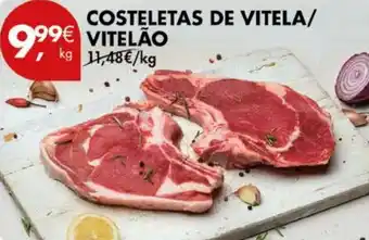 Pingo Doce COSTELETAS DE VITELA/ VITELÃO kg promoção