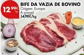 Pingo Doce BIFE DA VAZIA DE BOVINO kg promoção