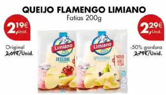 Pingo Doce QUEIJO FLAMENGO LIMIANO Fatias 200g promoção