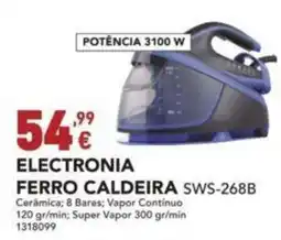 Radio Popular ELECTRONIA FERRO CALDEIRA SWS-268B promoção