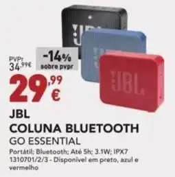 Radio Popular JBL COLUNA BLUETOOTH promoção