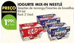 Pingo Doce IOGURTE MIX-IN NESTLÉ Pack 2 Unid. promoção