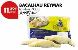 Pingo Doce BACALHAU REYMAR lombos 700g promoção