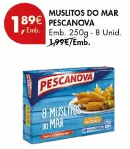 Pingo Doce MUSLITOS DO MAR PESCANOVA Emb. 250g - 8 unid promoção