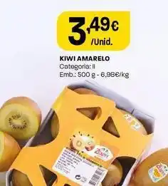 Intermarché Kiwi - amarelo promoção