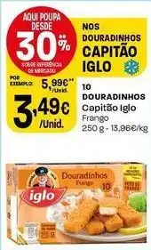 Intermarché Capitão iglo - 10 douradinhos promoção