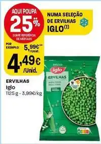 Intermarché Iglo - ervilhas promoção