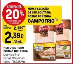 Intermarché Campofrio - peito de peru forno de lenha promoção