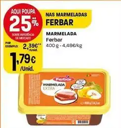 Intermarché Ferbar - marmelada promoção