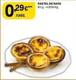 Intermarché Pastel de nata promoção