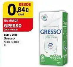 Intermarché Gresso - leite uht promoção