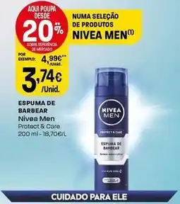 Intermarché Nivea men - espuma de barbear promoção