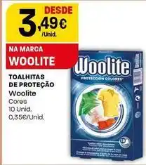 Intermarché Woolite - toalhitas de protecao promoção