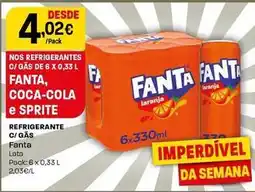 Intermarché Fanta - refrigerante c/gas promoção
