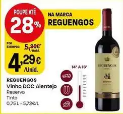 Intermarché Reguengos - vinho doc alentejo promoção