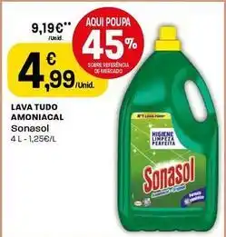 Sonasol - lava tudo amoniacal
