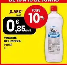 Intermarché Porsi - vinagre de limpeza promoção