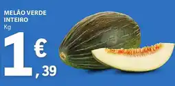 E.Leclerc MELÃO VERDE INTEIRO Kg promoção