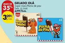 GELADO OLÁ Emb 6 unid