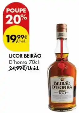 Pingo Doce LICOR BEIRÃO D'honra 70cl promoção