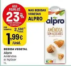 Alpro - bebida vegetal