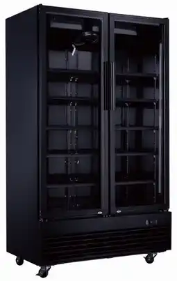 makro PROFESSIONAL Armário Refrigerado Cor Preta