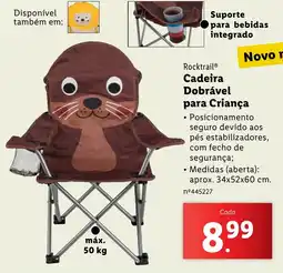 Rocktrail Cadeira Dobrável para Criança