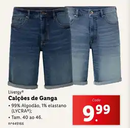 Livergy Calções de Ganga