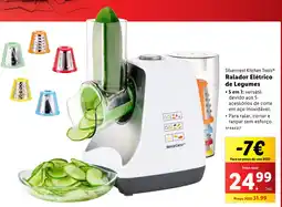Lidl Silvercrest Kitchen Tools Ralador Elétrico de Legumes promoção