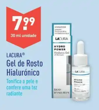 ALDI Gel de Rosto Hialurónico 30ml promoção